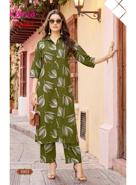 Kavya naisha vol-5 coord set wholesale clothing website